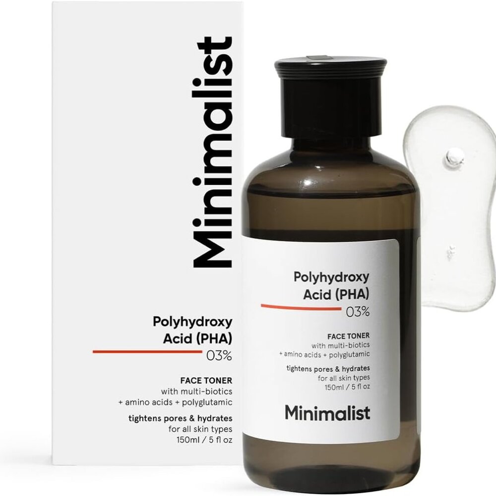 3% Pha Alcohol Free Hydrating Face Toner For Pore Tightening | Mild Exfoliation,